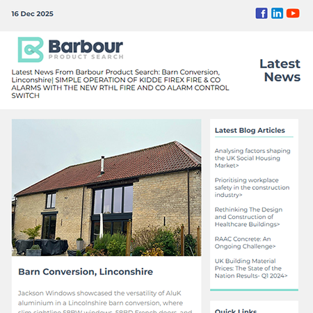 Latest News From Barbour Product Search: Barn Conversion, Linconshire| SIMPLE OPERATION OF KIDDE FIREX FIRE & CO ALARMS WITH THE NEW RTHL FIRE AND CO ALARM CONTROL SWITCH