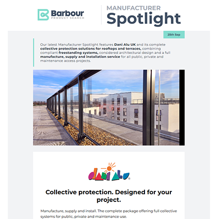 Manufacturer Spotlight: DANI ALU -  Collective protection. Designed for your project
