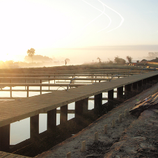 Non-slip decking considerations for piers & jetties