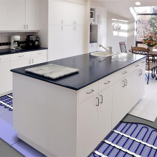 How easy is it to install electric underfloor heating?
