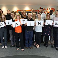 Bauder achieves Investors in People Platinum accreditation