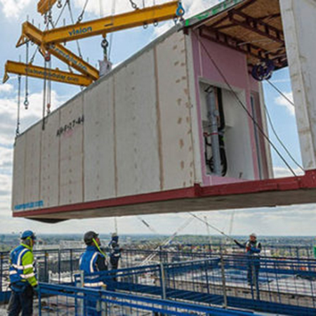 Solving acoustic problems in offsite construction