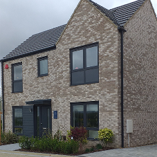 Eurocell’s Logik Flush Window System at Bellway Homes Cherry Hinton