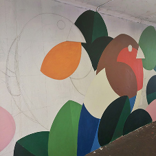 Supporting Swindon Muralist With Covingham Underpass Project
