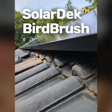 DEKS Industries EMEA's SolarDek® Bird Brush!