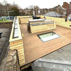 Thermo Bamboo Decking – Low-Profile Precision with a Premium Finish