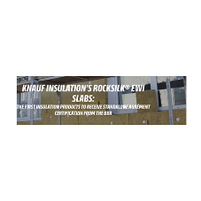 Knauf Insulation's Rocksilk EWI Slabs