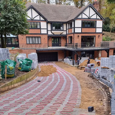 Heated Driveway system  – Sarratt Lane, Rickmansworth