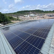 Moorcroft lights up with solar power