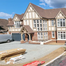 Heated driveway system – Ruxley Crescent, Claygate