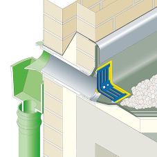 Harmer Two-Way Roof Outlets from Alumasc: Drainage Solutions for Parapet Walls