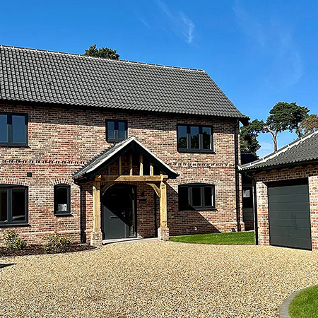Vandersanden bricks help root homes in their surroundings