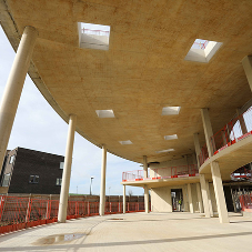 Precast ground and ring beams