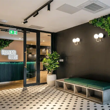 Apartment Block Green Wall in North London