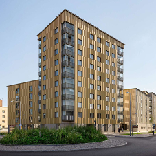 Frigg KV apartment development in Skellefteå