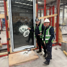 Reynaers’ Vision 7 Thermal Commercial Door achieves new enhanced security test standard