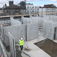 Twin Wall Construction in a Dublin Hotel Project