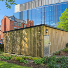 Transforming Hospital Commuting with a High-Capacity Blox Cycle Hub