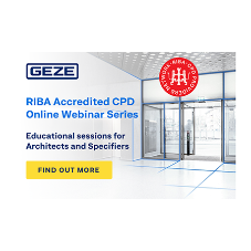 GEZE Launches RIBA-Accredited CPD Webinar Series