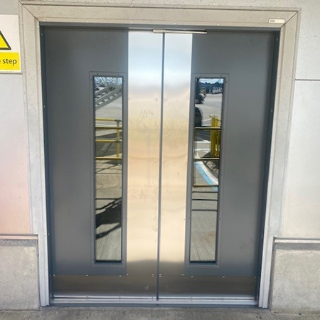 Steel Door Installations at Major London Airport – Phase One Complete
