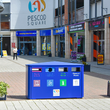 Custom Recycling Bins Transform Pescod Square's Sustainability