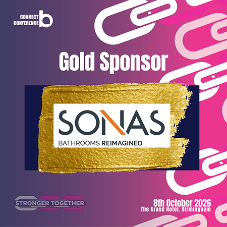 SONAS Bathrooms returns as Gold Sponsor for Connect Conference 2026