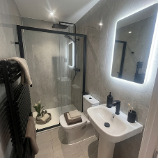 Why more housebuilders are choosing bathroom wall panels over tiles