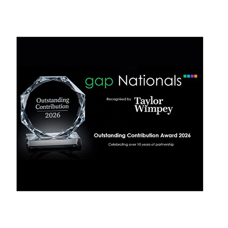 GAP recognised with Taylor Wimpey Outstanding Contribution Award