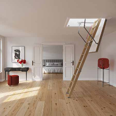 Incorporating loft access into the design