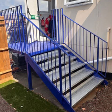 Steel Staircase Installations at Abbey Wood School – Replacement Works Complete