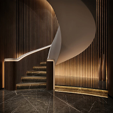 Where Safety Meets Luxury: XT LED Bronze Stair Edging