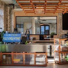GEC Anderson Stainless Steel Worktops and Sinks for London Coffee Factory