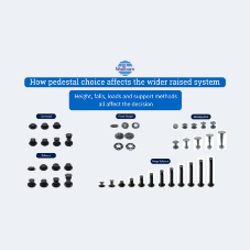 How pedestal choice affects the wider raised system