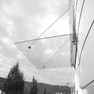 Glass Awning System and Brackets