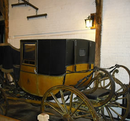 Candle lamps installed at Shibden Hall Museum, Halifax