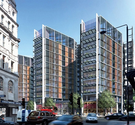 Smoke ventilation installed at the luxurious One Hyde Park