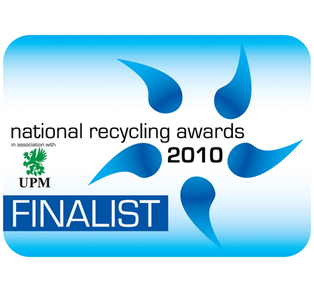 The Swish recycled PVC rainwater system has been short-listed in the National Recycling Awards 2010 Best Product category