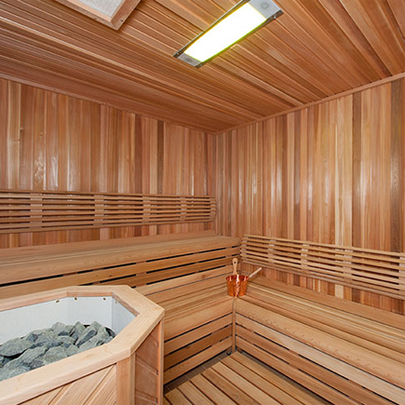 Dalesauna residentail relaxation area