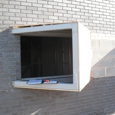 Security shutters for Stockbridge Village Regeneration Scheme