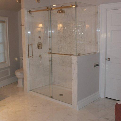 Deluxe Serenity Series Sliding Shower Door System