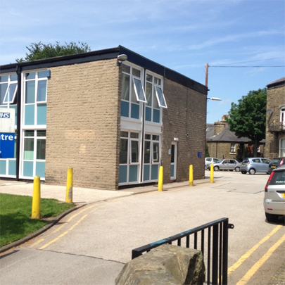 Windows and curtain walling for Buxton Medical Centre