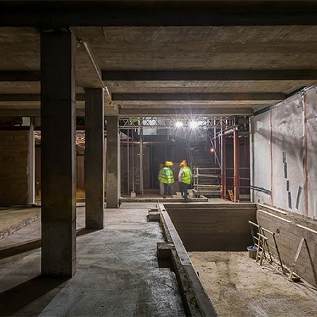 Basement waterproofing for luxurious property