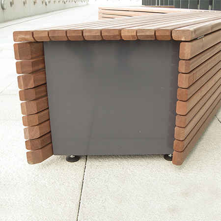 Stylish furniture for roof terrace