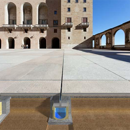Drainage solution for Sanctuary of Montserrat
