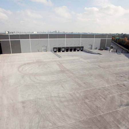 Hauraton surface drainage channels at T2 Trafford Point