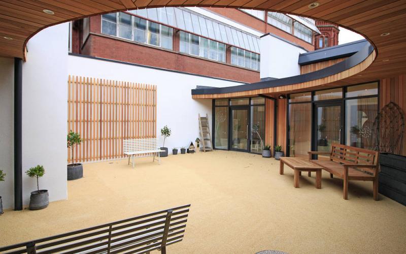 JG Speedfit create a calm and secluded environment for palliative care