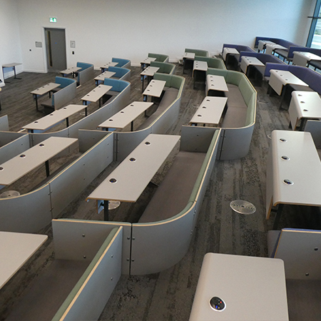 Collaborative bench seating at Newcastle University