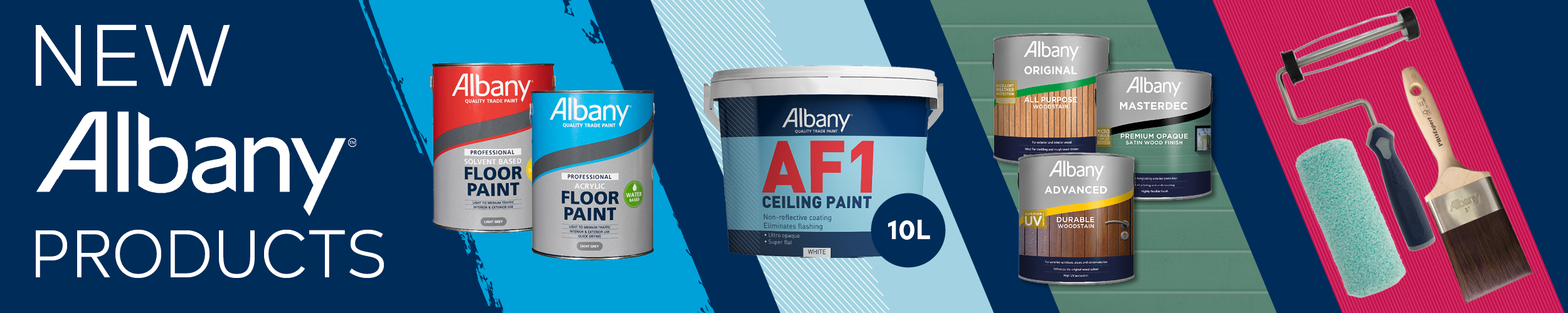 New Albany Products Banner