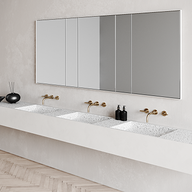 Isomi Frame in Hospitality Setting