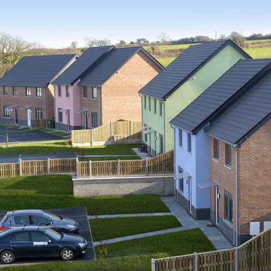 An example of a Renderplas project at Cefn-y-parc
